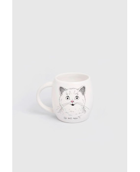 Чашка детская «Удивлённый котёнок»
